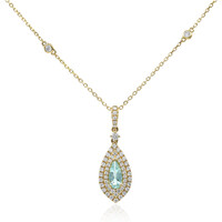Collana in oro con Tormalina Paraíba (CIRARI)
