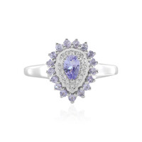 Anello in argento con Tanzanite