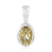 Ciondolo in argento con Quarzo Champagne