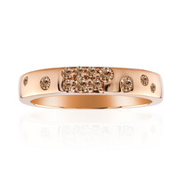 Anello in oro con Diamante Rose de France SI1 di Argyle