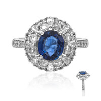 Anello in oro con Zaffiro Ceylon (CIRARI)