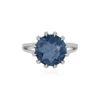 Anello in argento con Fluorite Cangiante