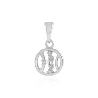 Ciondolo in argento con Diamante I2 (I)
