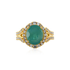 Anello in argento con Grandidierite