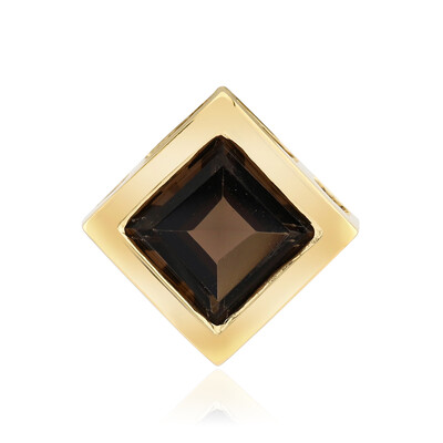 Ciondolo in argento con Quarzo Fumè (MONOSONO COLLECTION)