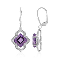 Orecchini in argento con Ametista