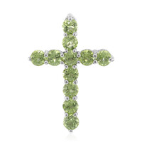 Ciondolo in argento con Peridoto