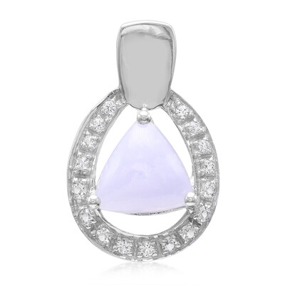 Ciondolo in argento con Agata Blue Lace