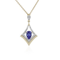 Collana in oro con Tanzanite AAA (de Melo)