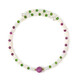 Bracciale in acciaio con Rubino Mozambico (Riya)