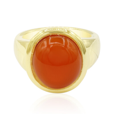 Anello in argento con Corniola