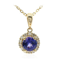 Collana in oro con Tanzanite AAA (CIRARI)
