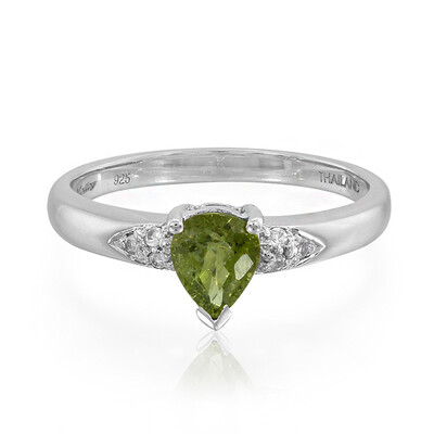 Anello in argento con Tormalina Paraíba