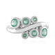 Anello in argento con Smeraldo Russo (de Melo)