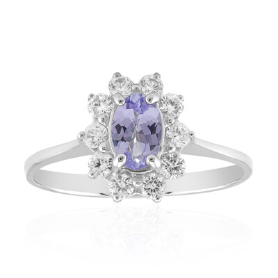 Anello in argento con Tanzanite