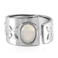 Anello in argento con Opale di Welo (TPC)