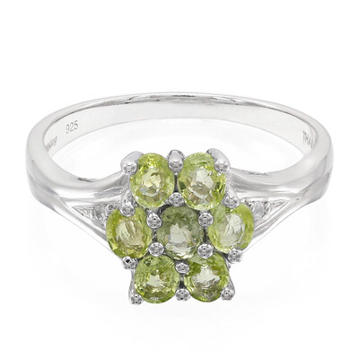 Anello in argento con Tormalina Paraíba