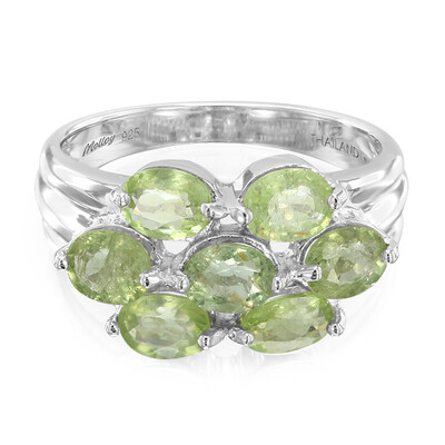 Anello in argento con Tormalina Paraíba