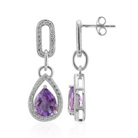 Orecchini in argento con Ametista