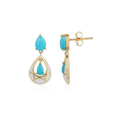 Orecchini in argento con Turchese Sleeping Beauty