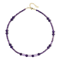 Collana in argento con Ametista Rose de France
