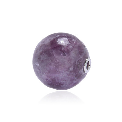 Ciondolo in argento con Lepidolite (MONOSONO COLLECTION)