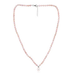Collana in argento con Perla Akoya (TPC)