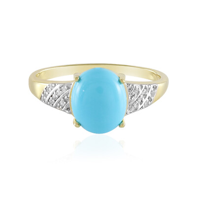 Anello in argento con Turchese Sleeping Beauty