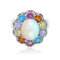 Anello in argento con Opale di Welo