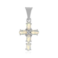 Ciondolo in argento con Opale di Welo