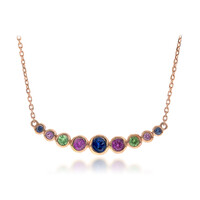 Collana in oro con Rubino Mozambico AAA