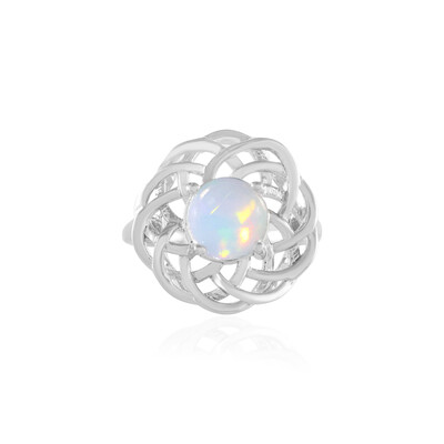 Anello in argento con Opale di Welo