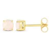 Orecchini in argento con Opale di Welo