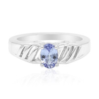Anello in argento con Tanzanite (non riscaldata)