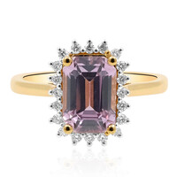 Anello in oro con Diasporo Rosa (AMAYANI)