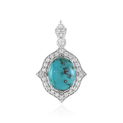 Ciondolo in argento con Turchese