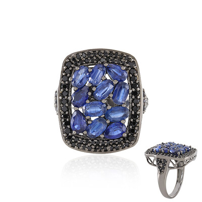 Anello in argento con Cianite