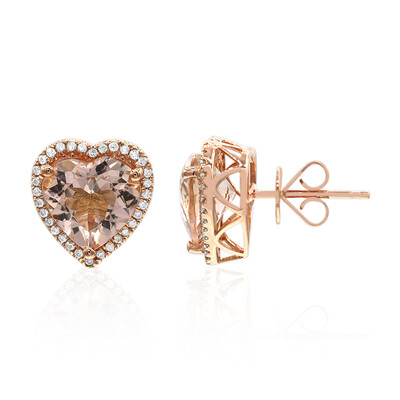 Orecchini in oro con Morganite AAA (CIRARI)