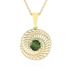 Collana in oro con Tormalina Verde Brasiliana (Ornaments by de Melo)