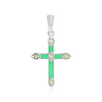 Ciondolo in argento con Peridoto