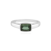 Anello in argento con Apatite Cromo