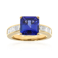 Anello in oro con Tanzanite AAA (CIRARI)