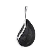 Ciondolo in argento con Quercia Nera