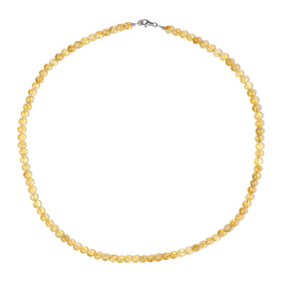 Collana in argento con Citrino