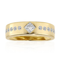 Anello in oro con Diamante IF (D)