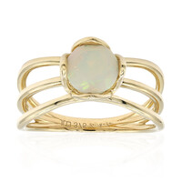 Anello in oro con Opale di Welo