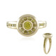 Anello in oro con Diamante Giallo VS1