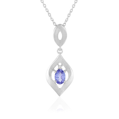 Collana in argento con Tanzanite