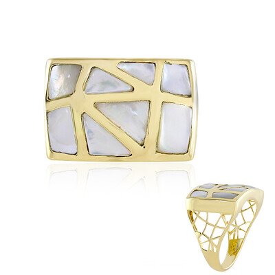 Anello in oro con Madreperla (Ornaments by de Melo)