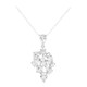 Collana in argento con Topazio Bianco